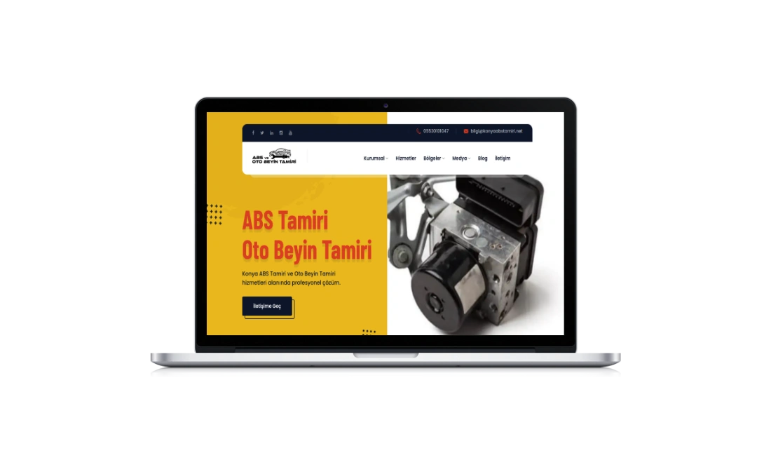 Oto Servis Web Tasarım