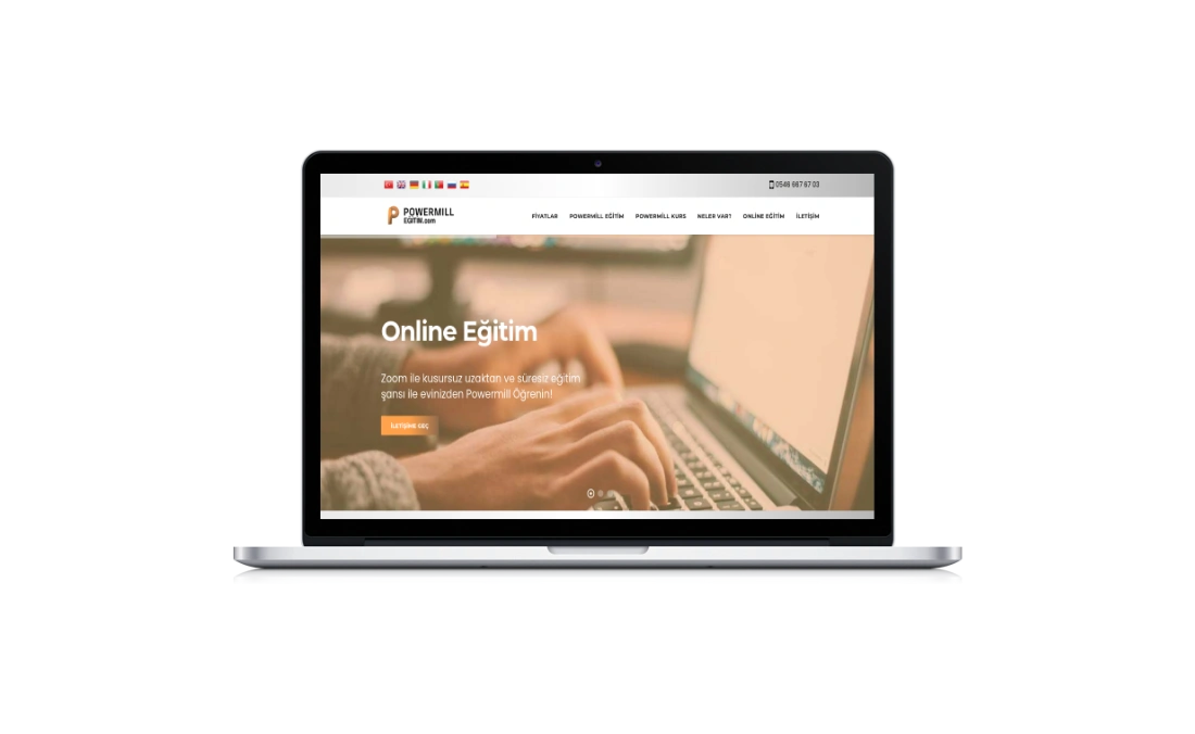 Eğitim Kurumu Web Tasarım