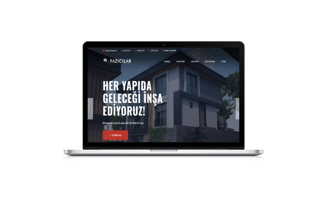 İnşaat & Yapı Web Tasarım
