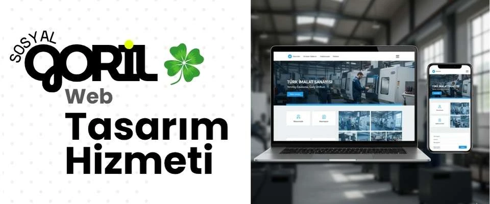 Sanayi Web Sitesi | Endüstri Şirketleri için Dijital Çözüm Sanayi ve Fabrika Web Sitesi Tasarımı - Endüstriyel Çözüm Odaklı Web Tasarım