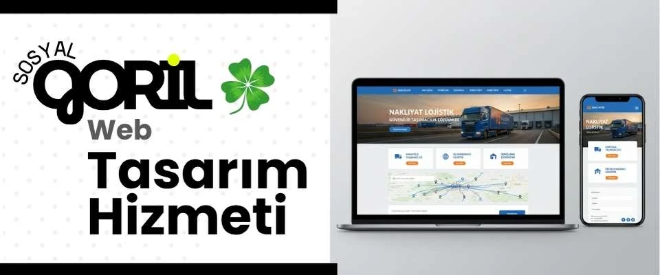 Nakliyat Web Tasarımı | SEO Uyumlu, Mobil Dostu ve Kurumsal Web Sitesi Nakliyat Web Tasarımı - Taşımacılık ve Lojistik Firmaları için Profesyonel Web
