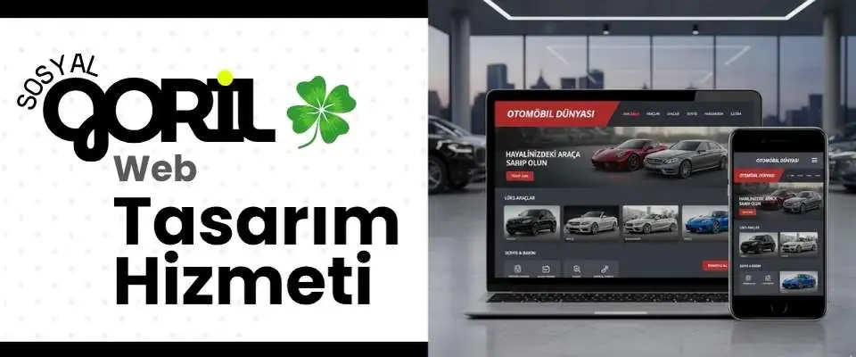 Araç Galeri Web Sitesi | Otomotiv Sektörüne Özel Kurumsal Tasarım Araç Galeri Web Sitesi - Otomotiv Şirketleri için Dijital Satış Platformu