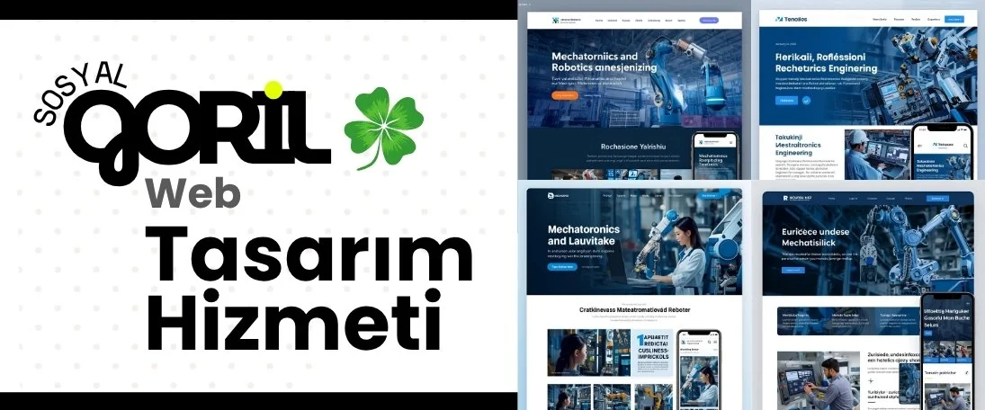 Mekatronik Firma Web Tasarımı | SEO Uyumlu, Endüstriyel ve Teknoloji Odaklı Web Sitesi Tasarımı Mekatronik Firma Web Tasarımı - Otomasyon, Robotik ve Mühendislik Şirketleri için Profesyonel Web Sitesi