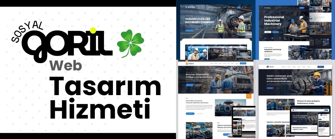 Makina Web Tasarımı | Endüstriyel, SEO Uyumlu ve Kurumsal Web Sitesi Tasarımı Makina Web Tasarımı - Endüstriyel Üretim, Sanayi ve Otomasyon Firmaları için Profesyonel Web Sitesi