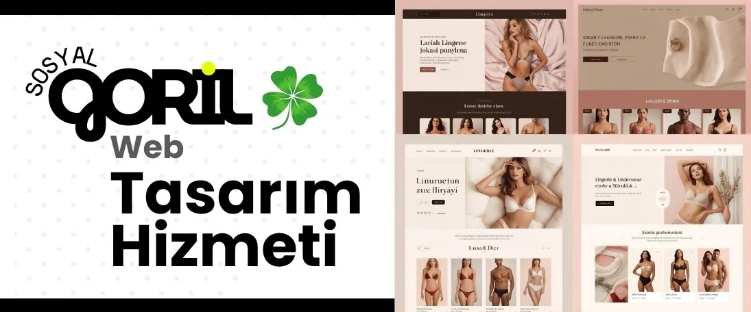 İç Giyim E-Ticaret Web Sitesi | Moda ve Perakende Sektörü için Profesyonel Web Sitesi İç Giyim E-Ticaret Web Sitesi - Modern, Mobil Uyumlu ve Satış Odaklı Web Tasarımı