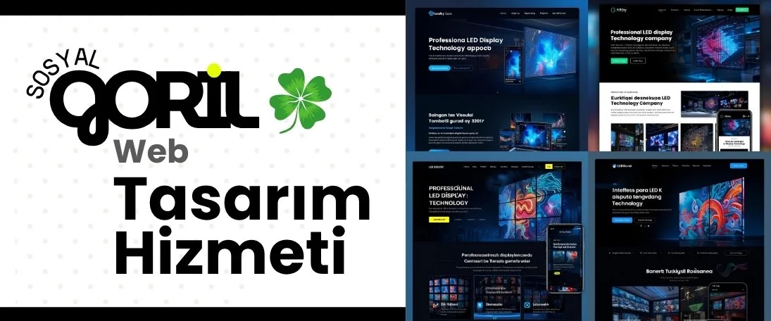 Led Ekran Firma Web Tasarımı | Dijital Görsel Sistemler ve Teknoloji Firmalarına Özel SEO Uyumlu Web Sitesi Led Ekran Firma Web Tasarımı - LED Teknolojisi ve Dijital Reklam Firmaları için Profesyonel Web Sitesi