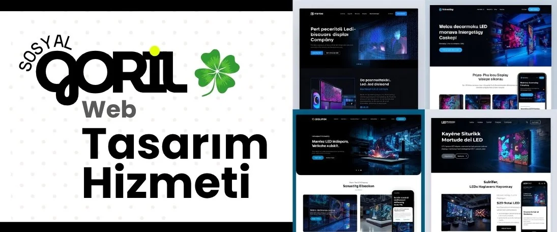 Led Ekran Teknoloji Web Sitesi | Kurumsal, Hızlı ve Mobil Uyumlu Web Tasarımı Led Ekran Teknoloji Web Sitesi - LED Ekran Üreticileri ve Görsel Sistem Firmaları için Modern Web Tasarımı