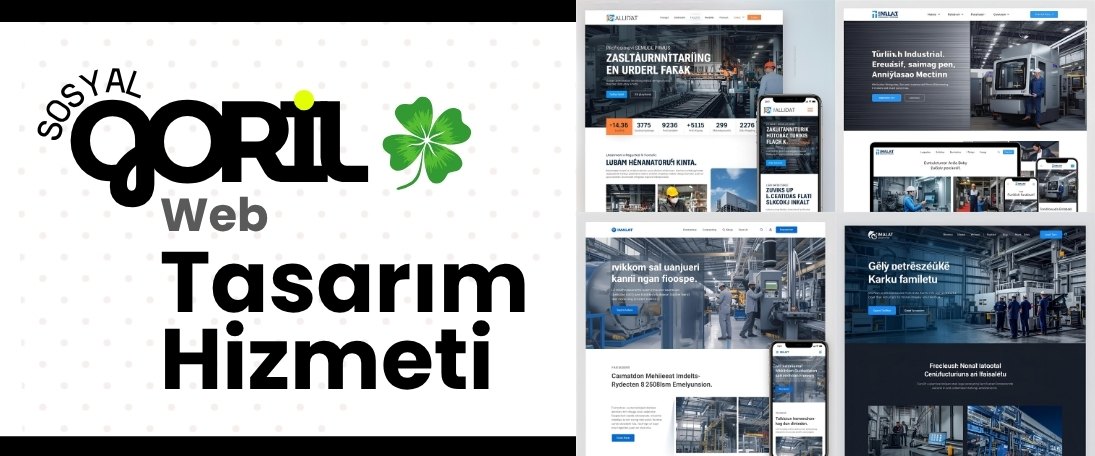 Üretim Sanayi Web Sitesi | Hızlı, Mobil Uyumlu ve SEO Odaklı Web Sitesi Tasarımı Üretim Sanayi Web Sitesi - İmalat, Fabrika ve Otomasyon Şirketleri için Modern Web Tasarımı