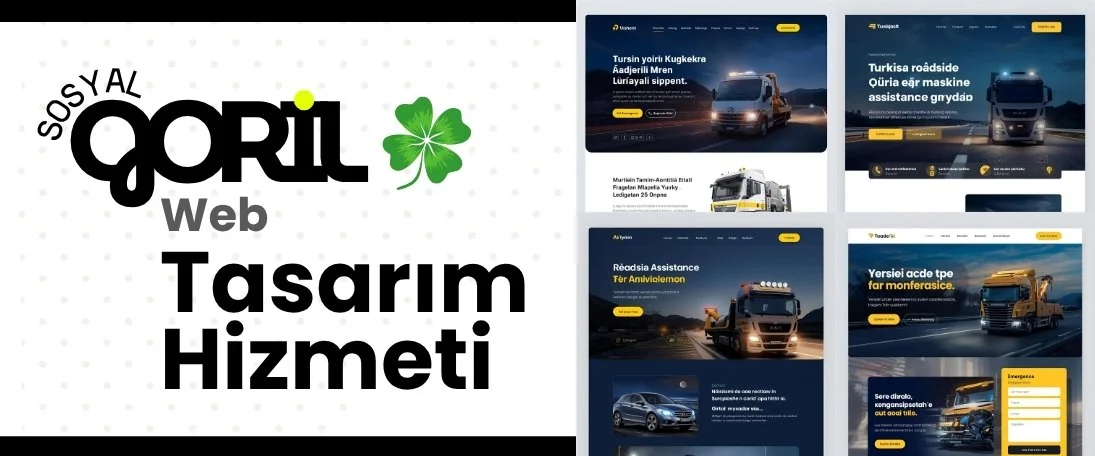 Oto Kurtarma ve Çekici Web Sitesi | Profesyonel ve Güvenilir Yol Yardım Web Tasarımı Oto Kurtarma ve Çekici Web Sitesi - 7/24 Hizmet Veren Yol Yardım Firmaları için Modern Web Tasarımı